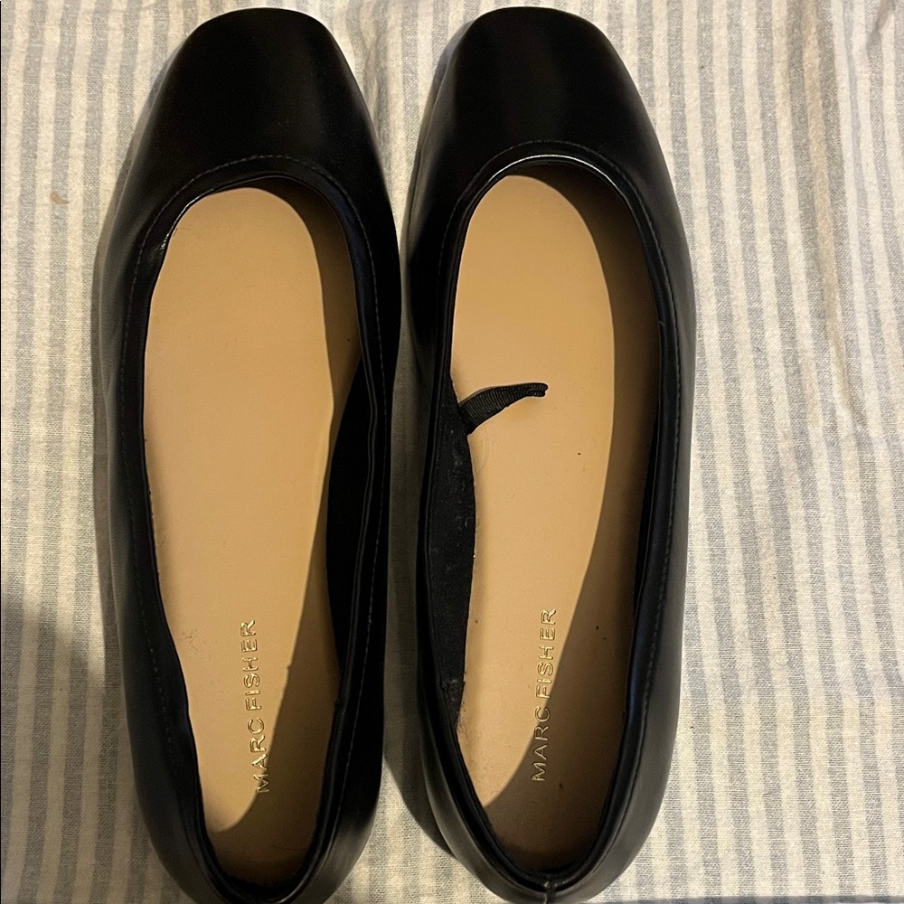 Marc Fisher Black Flats for Women
